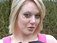 Amateur blonde babe shay hendrix pissing in public